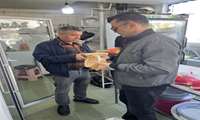 گشت مشترک ادارات باحضور نمایندگان مرکز بهداشت و اتاق اصناف شهرستان سردشت